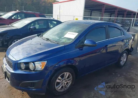2013 Chevrolet Sonic Lt Manual from USA, damaged, VIN 1G1JD5SH4D4136373
